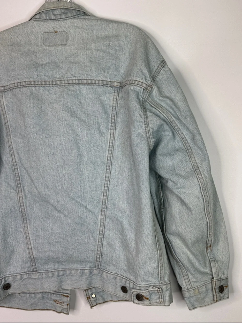 Vintage Levi's Denim Trucker Jacket 57508-0212 Size XL